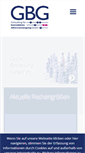 Mobile Screenshot of gbg-consulting.de